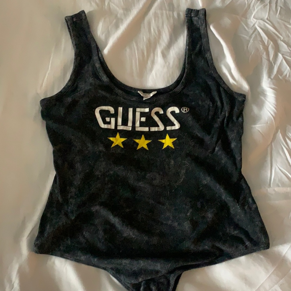 Y2k ✨ Guess bodysuit in size large, worn twice.